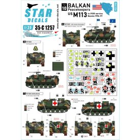 Star Decals Balkan Peacekeepers #10 matrica