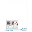 Star Decals Middle East in the 1950s matrica