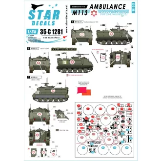 Star Decals Israeli AFVs # 13 matrica