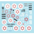 Star Decals Israeli AFVs # 13 matrica