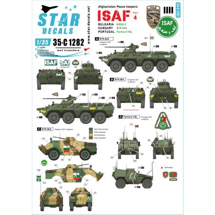 Star Decals ISAF # 4 matrica