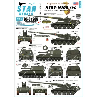 Star Decals Big Guns in Vietnam # 2 matrica