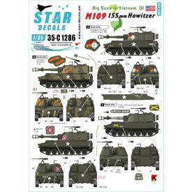 Star Decals Big Guns in Vietnam # 3 matrica