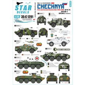 Star Decals War in Caucasus # 5 matrica