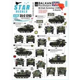 Star Decals Balkan Peacekeepers # 11 matrica