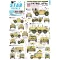Star Decals Desert Storm 3. British Patrol AFVs in the Gulf 1990-91. Ferret, Fuchs NBC and Land Rover matrica