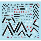 Star Decals Desert Storm 3. British Patrol AFVs in the Gulf 1990-91. Ferret, Fuchs NBC and Land Rover matrica