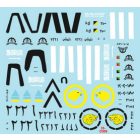 Star Decals Desert Storm 5. Arabic Coalition in the Gulf 1990-91. Kuwait, Saudi Arabia and Egypt tanks matrica