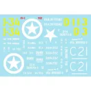 Star Decals US Armor Mix # 5. M4A1 (76) W in Europe 1944-45 32nd Arm.Reg, 66th Arm.Reg, 81st Tank matrica
