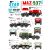 Star Decals MAZ-537. Soviet Heavy 8x8 transporter. Military and civilian users matrica