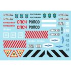 Star Decals MAZ-537. Soviet Heavy 8x8 transporter. Military and civilian users matrica