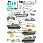 Star Decals Tiger I. sPzAbt 502 # 1. Initial / Early production Tigers 1942-43 matrica