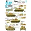 Star Decals Tiger I. sPzAbt 502 # 3. Early / Mid production Tigers 1944-45 matrica