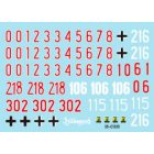 Star Decals Tiger I. sPzAbt 502 # 3. Early / Mid production Tigers 1944-45 matrica