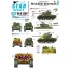 Star Decals Korean War - M4A3E8 Sherman # 5. 89th Tk Bn Easy Eight Shermans in Korea. Tiger face matrica