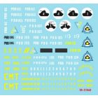 Star Decals Nicaragua # 1. Guarda Nacional. Staghound Mk I, M4A3E8 105mm Sherman, Dodge M37, CV.33 Ansaldo matrica