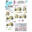 Star Decals French fighting vehicles in Africa. Marmon Herrington Mk III matrica