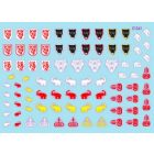 Star Decals StuG-Abt # 3. Generic insignia and unit markings for the Sturmgeschütz units matrica