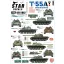 Star Decals Soviet T-55A Tanks # 2 matrica