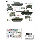 Star Decals Soviet T-55A Tanks # 2 matrica
