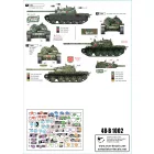 Star Decals Soviet T-55A Tanks # 2 matrica