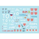 Star Decals Soviet T-55A Tanks # 2 matrica