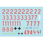 Star Decals Afrika Tigers matrica