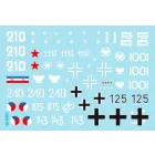 Star Decals T-34-85 Medium Tank. German Beute tanks, Polish, Jugoslav and Czech Red Army tanks matrica