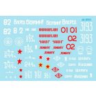 Star Decals T-34-85 Red Army. Soviet T-34-85 tanks 1944-45 matrica