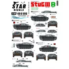 Star Decals StuG III B 1941-42 # 1. StuG.Abt. 185, StuG.Abt. 191, StuG.Abt. 192, StuG.Abt. 201 matrica