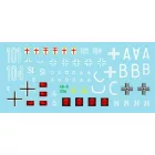 Star Decals StuG III B 1941-42 # 1. StuG.Abt. 185, StuG.Abt. 191, StuG.Abt. 192, StuG.Abt. 201 matrica