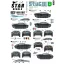 Star Decals StuG III B 1941-42 # 2. StuG.Abt. 182, StuG.Abt. 190, StuG.Abt. 197, StuG.Abt. 243, StuG.Abt. 244 matrica