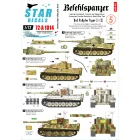 Star Decals Pz.Bef.Wagen Pz.Kpfw.VI Tiger I and II. Befehlspanzer # 5 matrica