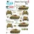 Star Decals Western Front Pz.Kpfw.VI Tigers # 2. 2. and 3. Kompanie s.SS-Pz.Abt 101, in Normandy France 1944.
