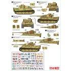 Star Decals German tanks in Italy # 2. Tigers matrica