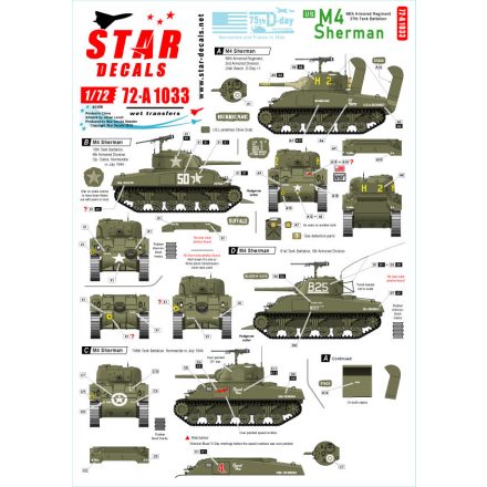 Star Decals Polish Tanks in Italy 1943-45 # 3. matrica