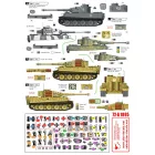 Star Decals Tiger I. sPzAbt 502 # 1. Initial / Early / Mid production Tigers matrica