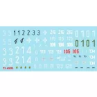 Star Decals Tiger I. sPzAbt 502 # 1. Initial / Early / Mid production Tigers matrica