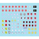 Star Decals StuG-Abt # 4. Generic insignia and unit markings for the Sturmgeschütz units matrica