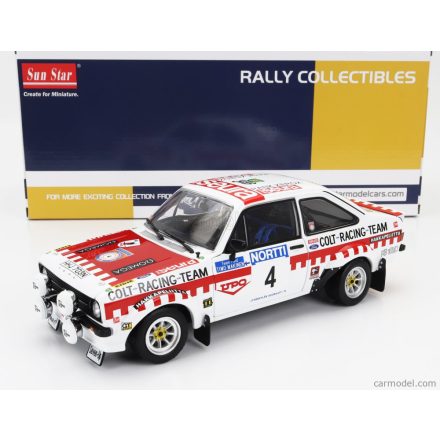 Sun Star Ford ESCORT MKII RS 1800 (night version) N 4 3rd RALLY 1000 LAKES 1975 TIMO MAKINEN - HENRY LIDDON
