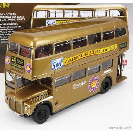 Sun Star ROUTEMASTER RML 2757 AUTOBUS LONDON ARRIVA 1956 - CELEBRATING 50 SPOTLESS YEARS