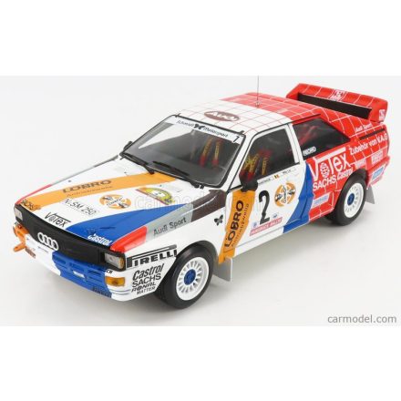 Sun Star AUDI QUATTRO A1 N 2 WINNER RALLY INTERNATIONAL AVD/STH HUNSRUCK 1984 H.DEMUTH - W.LUX