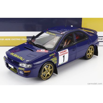 Sun Star Subaru Impreza 555, No.1, Rallye WM, Rallye San Remo, with Decals, C.McRae/D.Ringer, 1996