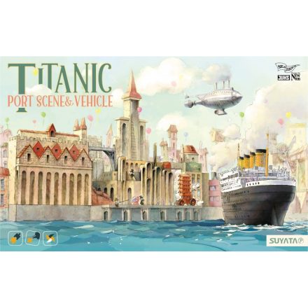 Suyata Titanic Port Scene & vehicles makett