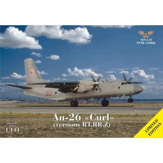 Sova-M An-26 RT/RR/Z transporter repülő makett