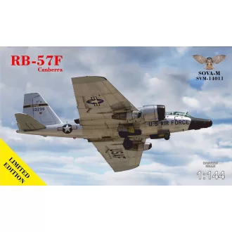   Sova-M RB-57F Canberra weather recon.aircraft repülő makett