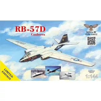   Sova-M RB-57D Canberra high alt. recon.aircraft repülő makett