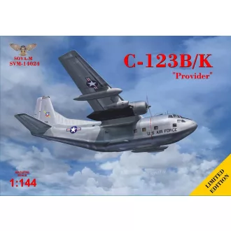   Sova-M C-123B/K Provider military transporter repülő makett