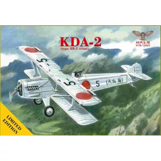   Sova-M KDA-2 (type 88 -1 ) reconnaissance biplane repülő makett