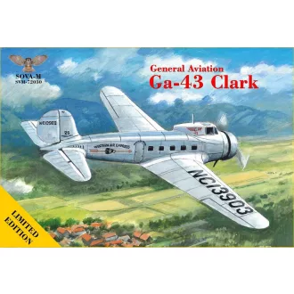   Sova-M GA-43 Clark airliner (Western Air Express) repülő makett